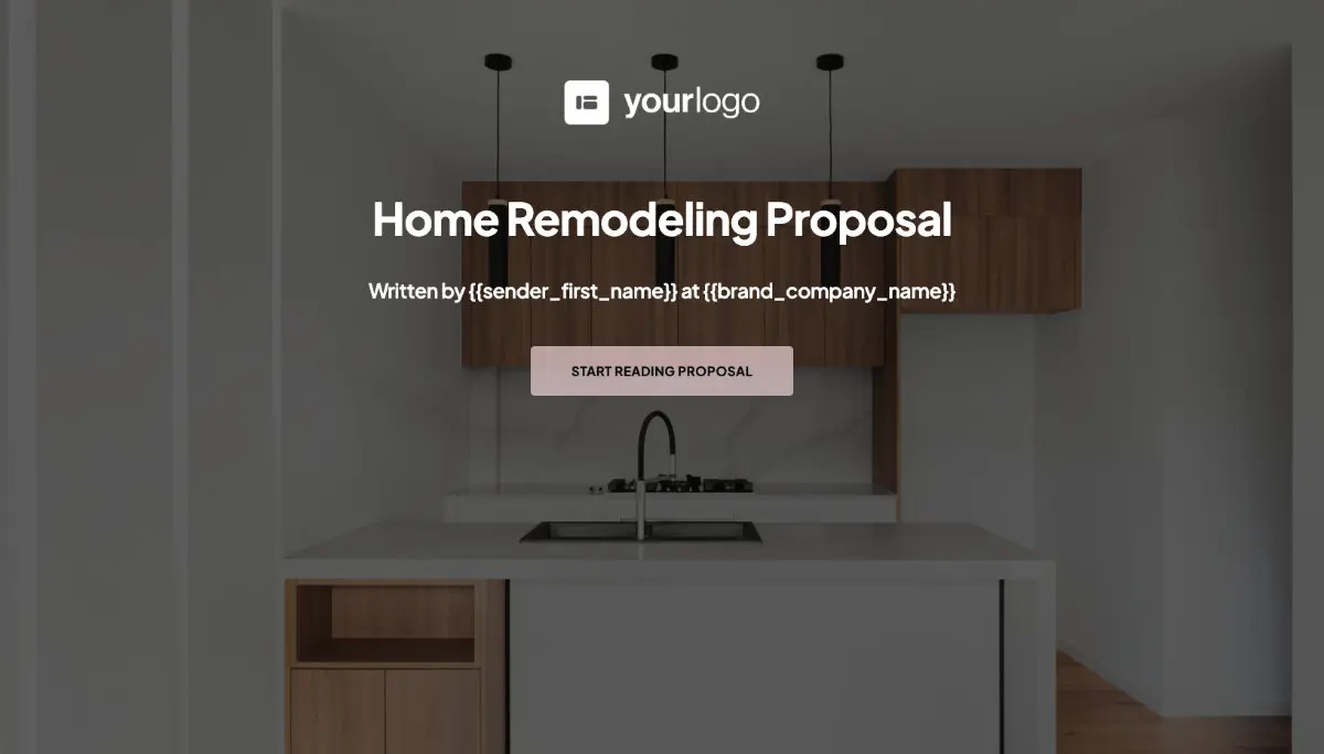Remodeling Quote Template